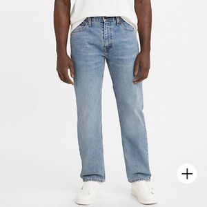 Levi’s Levi Strauss 505 Regular Fit Men’s Light Wash Denim Jeans